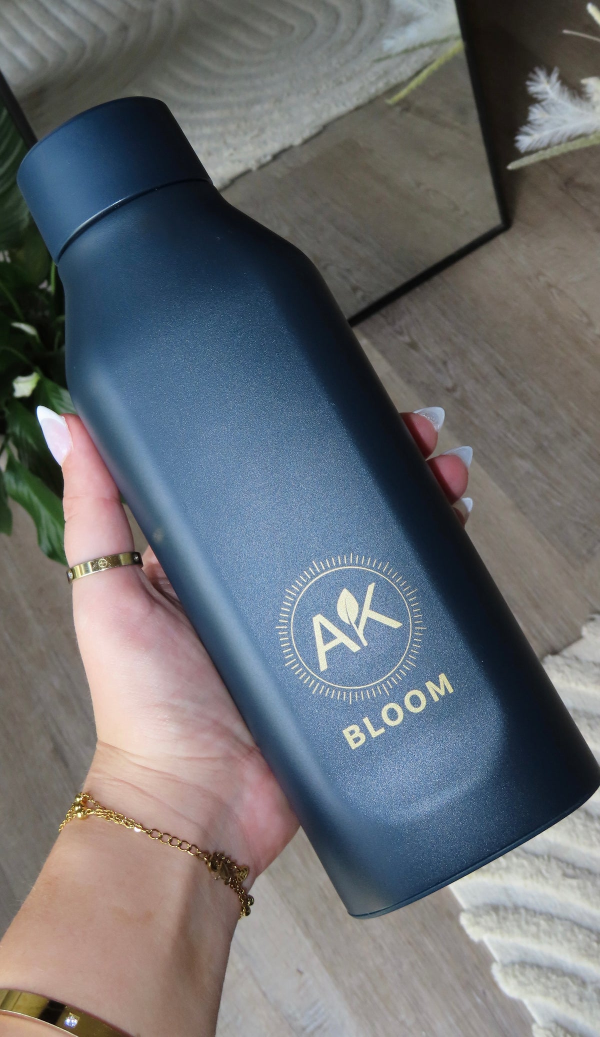 Insulated Stainless Steel Water Bottle, 600ml