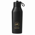 AK BLOOM Stainless Steel Insulated Square Water Bottle 600ml