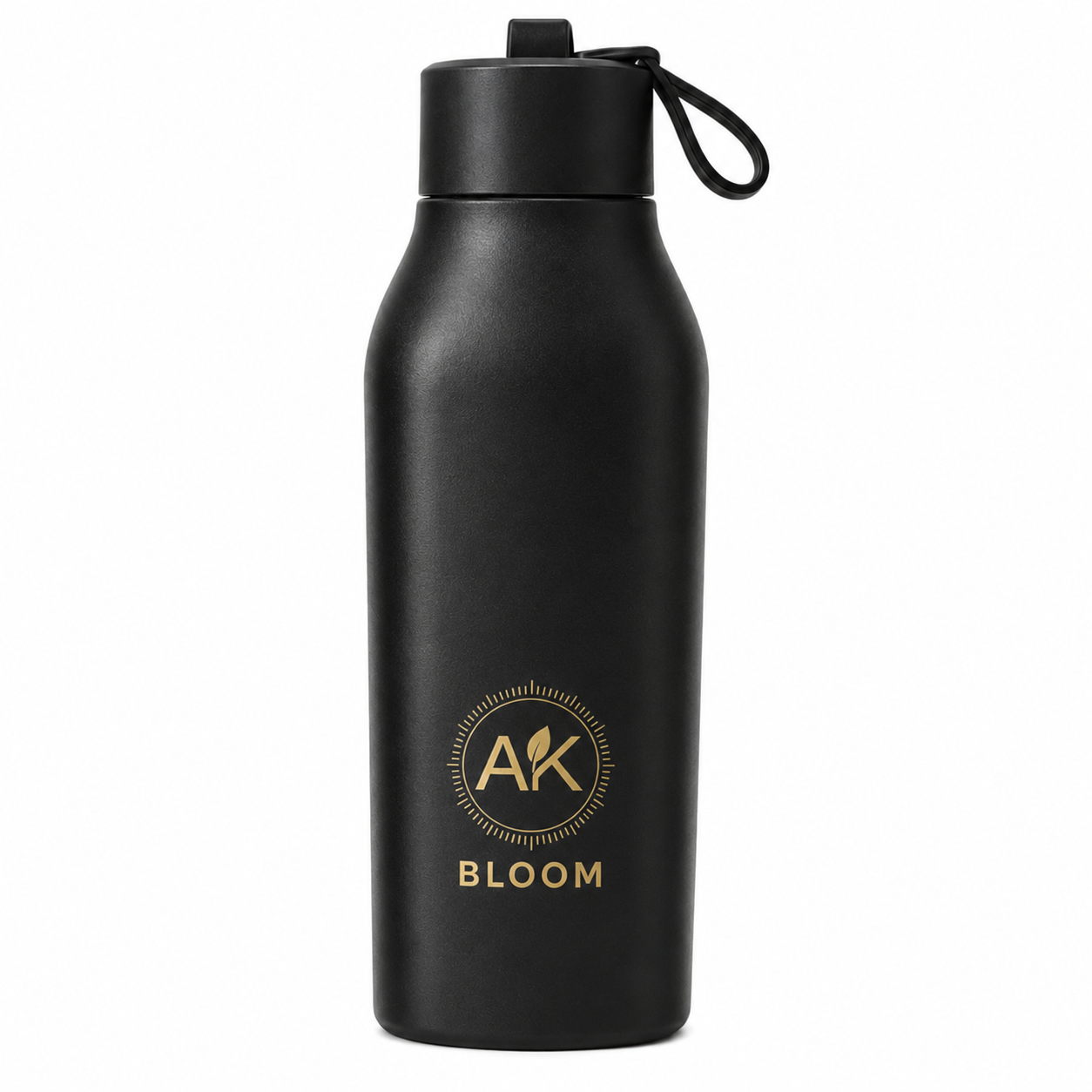AK BLOOM Stainless Steel Insulated Square Water Bottle 600ml